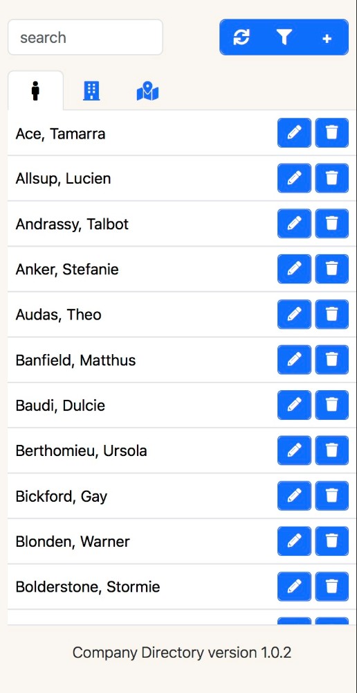 Company Directory
